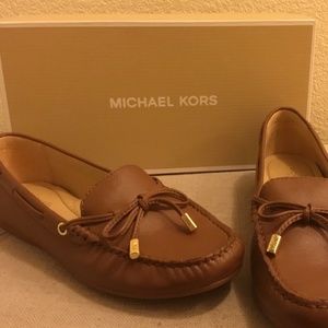 Michael Kors Moccasins Brown New in Box